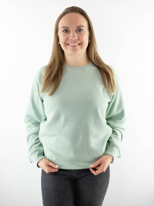 Sweatshirt Salbei