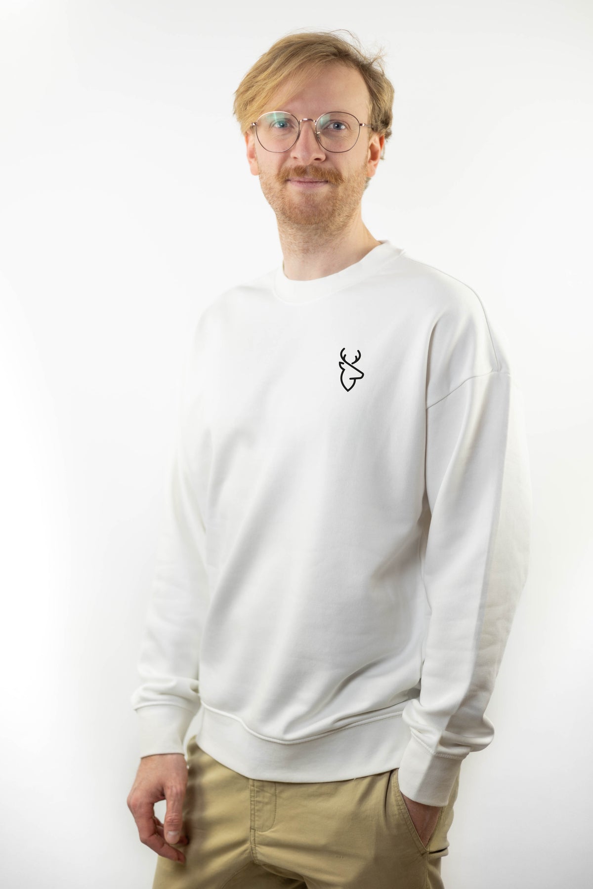 Oversize Sweatshirt Off White