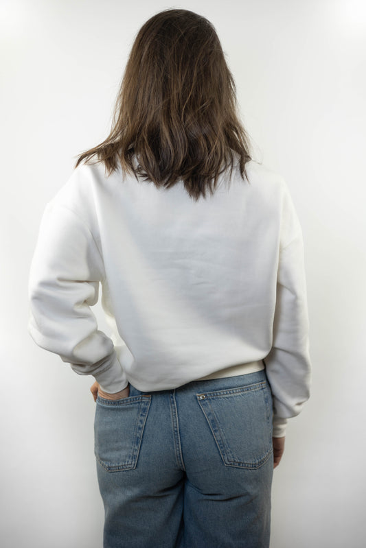 Oversize Sweatshirt Off White