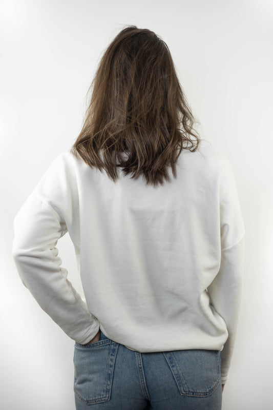 Loose Sweatshirt Off White