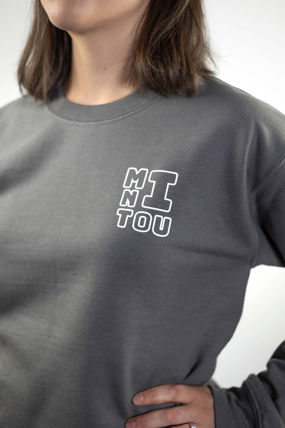Mintou Sweatshirt Grau