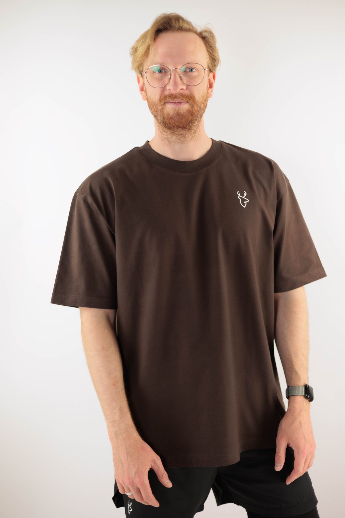 Feel Good Oversize Shirt Brown