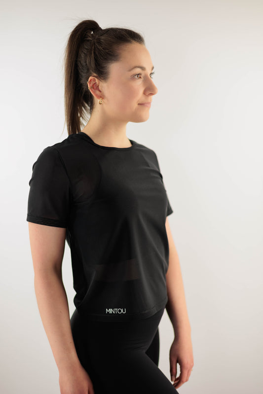 Yoga Shirt Schwarz